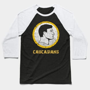 vintage caucasian Baseball T-Shirt